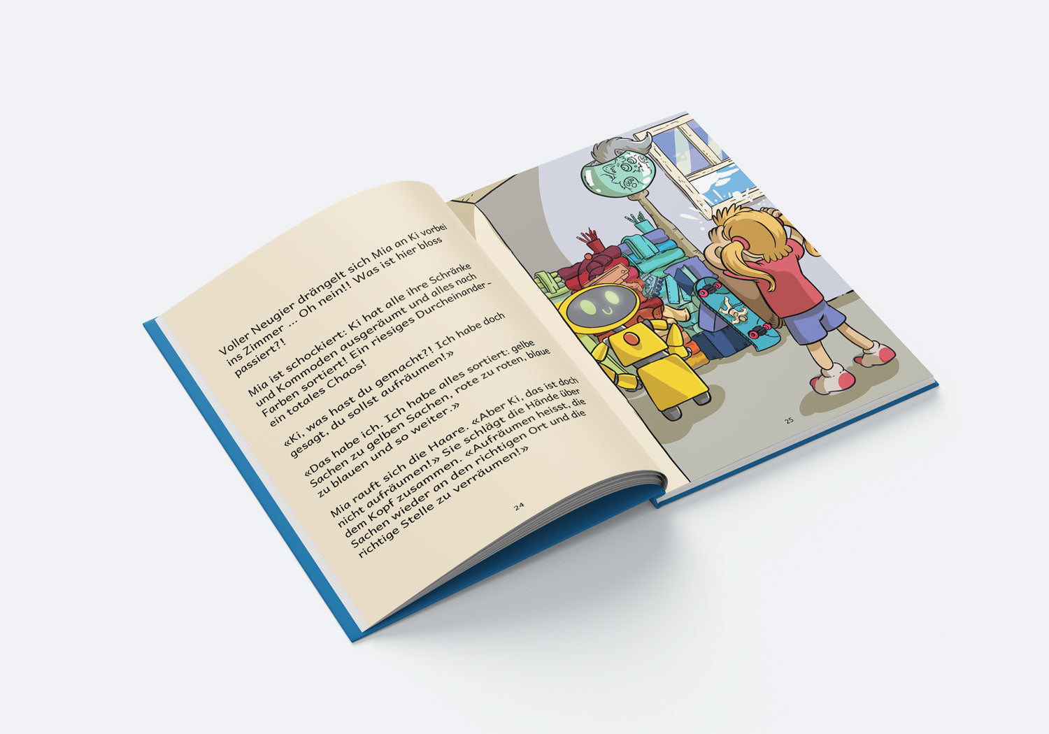 Mia, Finn und der kleine Roboter Ki (Kinderbuch über künstliche Intelligenz)
